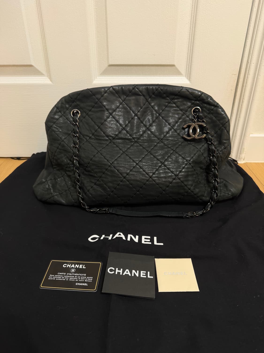 샤넬 페이던트 볼링백 정품 상품이미지1