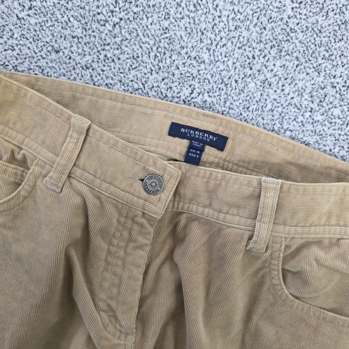 [USA-8] 버버리 코듀로이 팬츠 0203J 상품이미지2