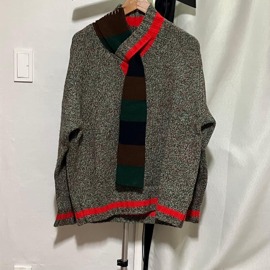 KOLOR(컬러) 목도리 니트 상품이미지1