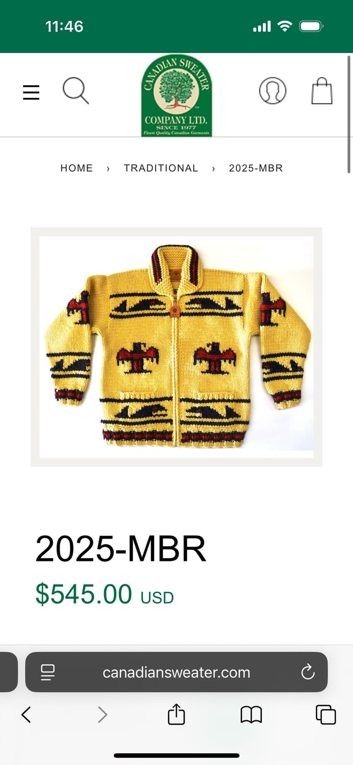 Canadian Sweater 2025-MBR 상품이미지5