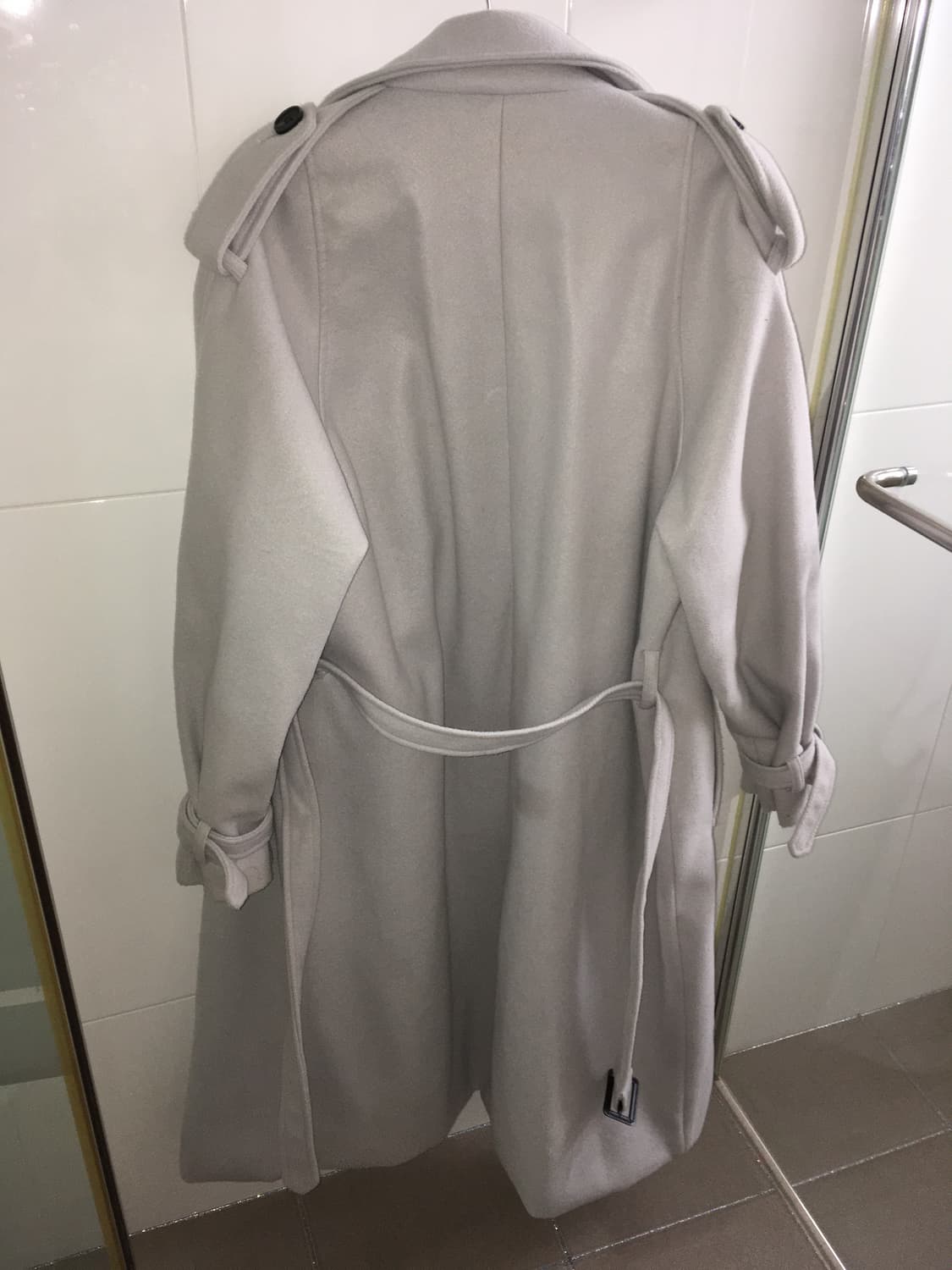 트렌치 디자인 겨울 코트 상품이미지2