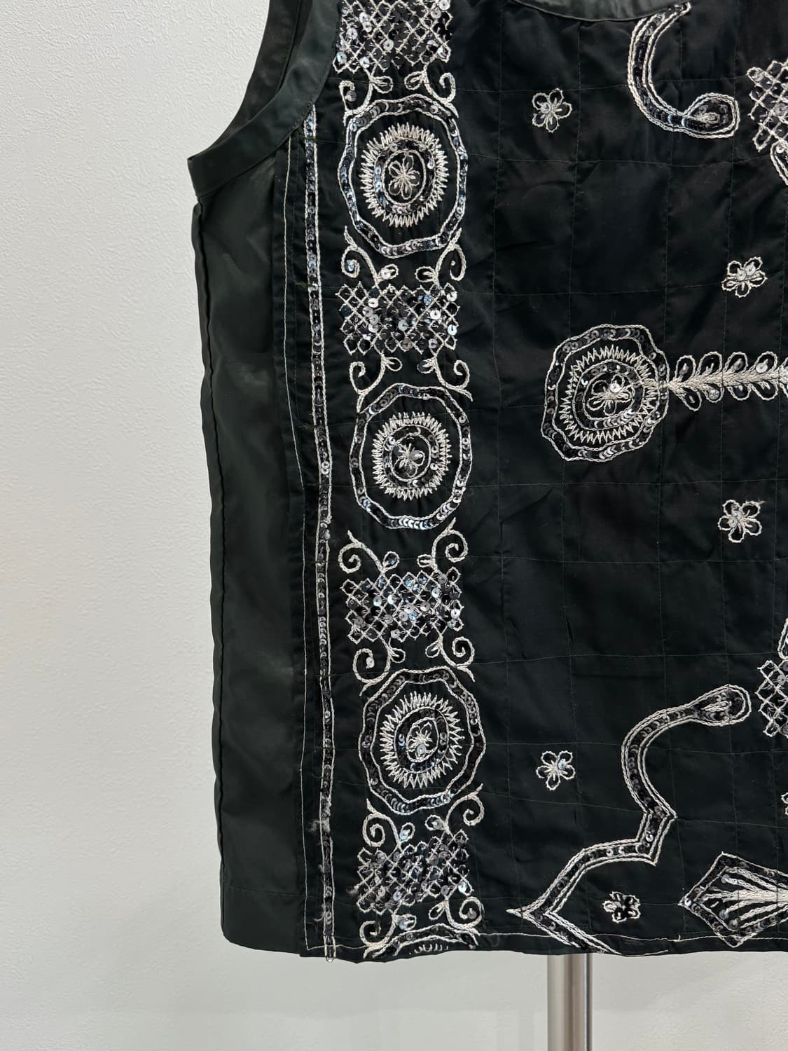 준야와타나베 05ss 스팽글 슬리브리스 상품이미지5