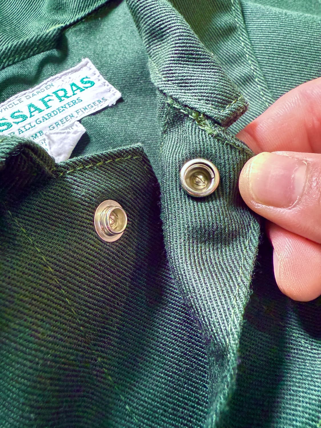 SASSAFRAS 사사프라스 WHOLE GARDEN JACKET Dark 상품이미지5