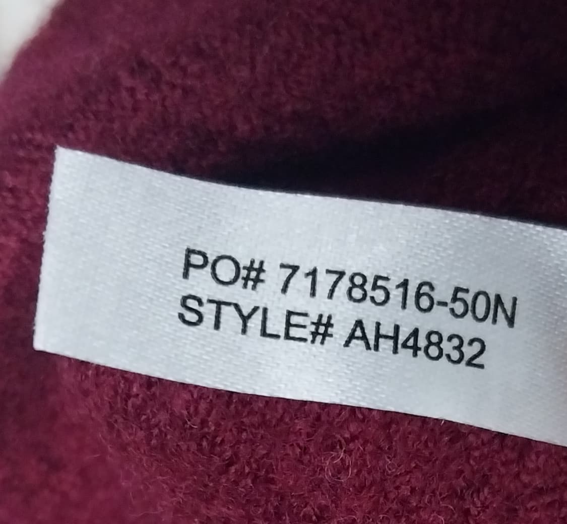 라코스테 버건디 니트 5사이즈 (100) 상품이미지4