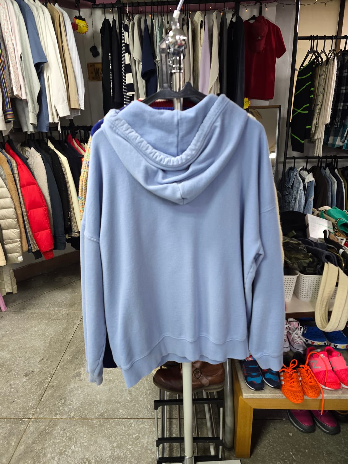 oioi 하늘색 후드티 (1293) 상품이미지2