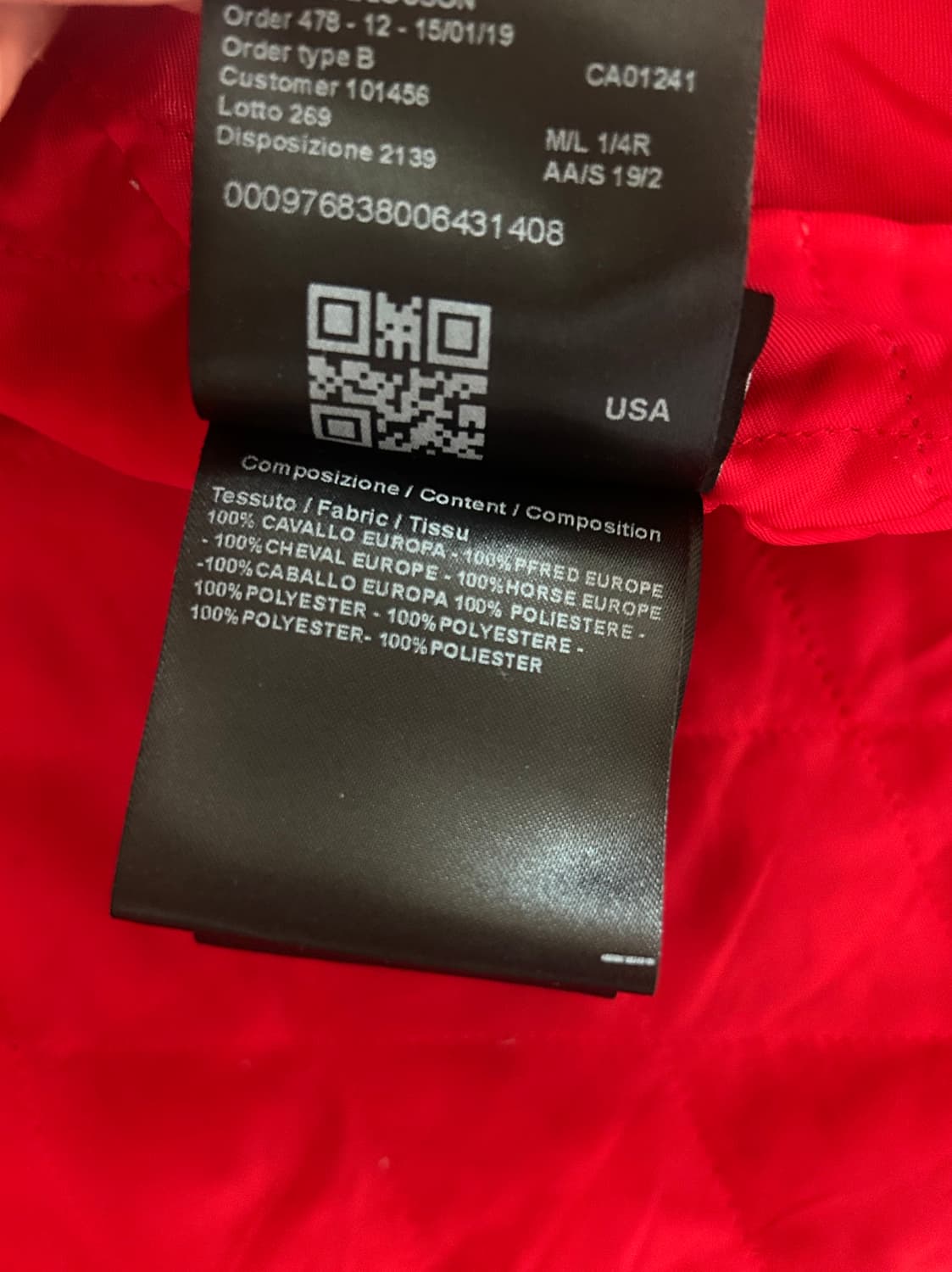 ck 205w39nyc 라프시몬스 말가죽 자켓 상품이미지9
