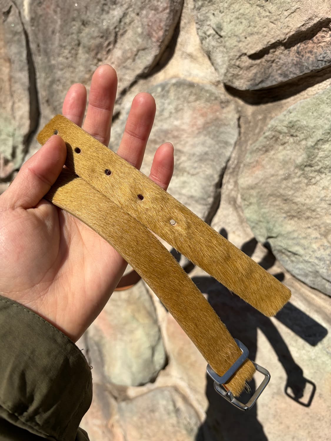 빈티지 미제 송치 벨트 상품이미지3