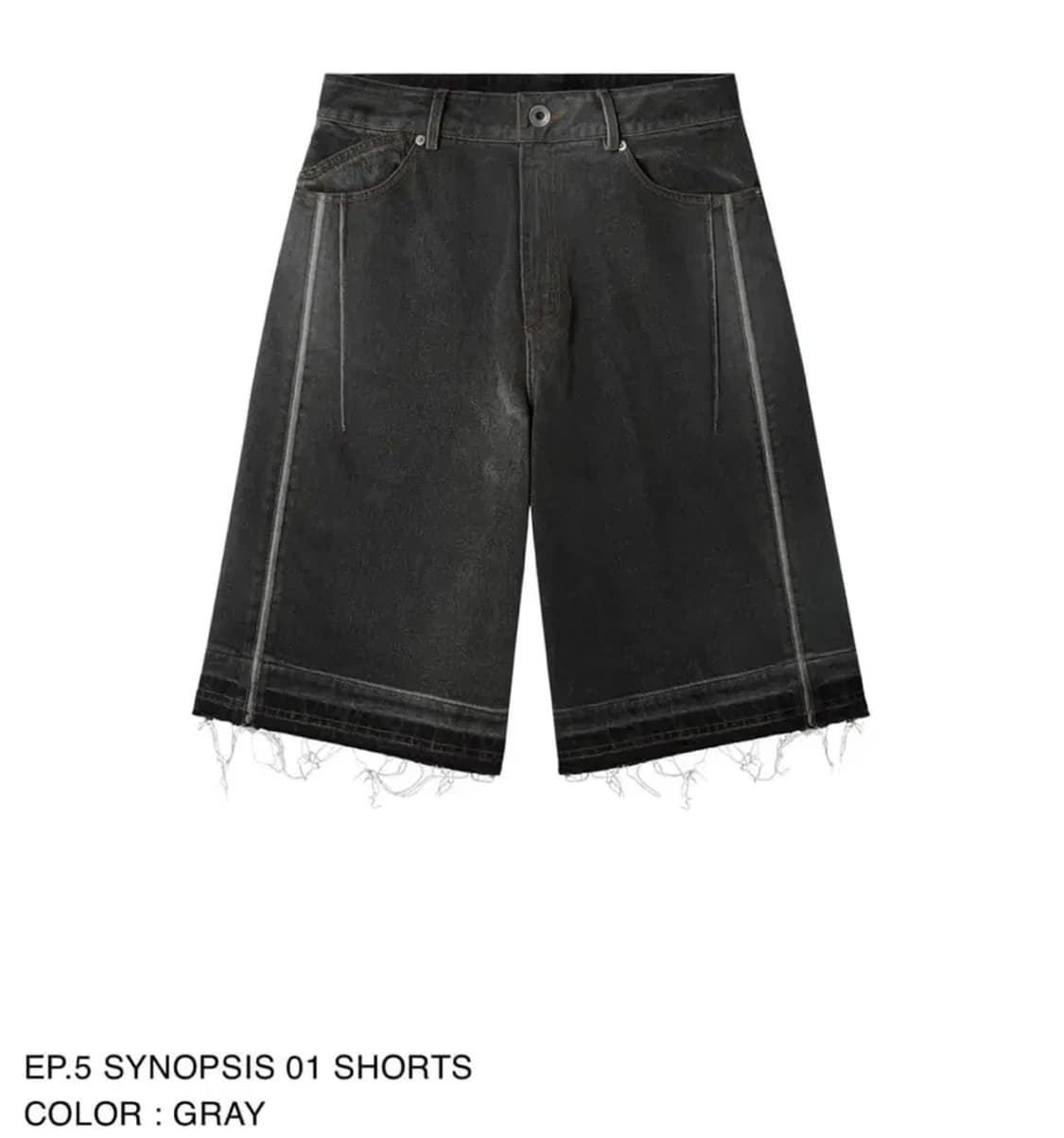 (3) xlim ep5 01 shorts gray 상품이미지1