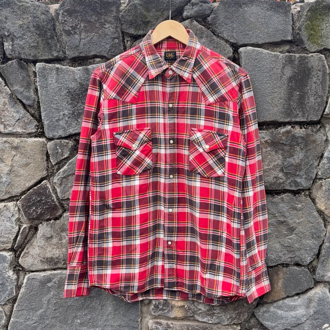 리 Lee 플란넬 웨스턴 셔츠 상품이미지1