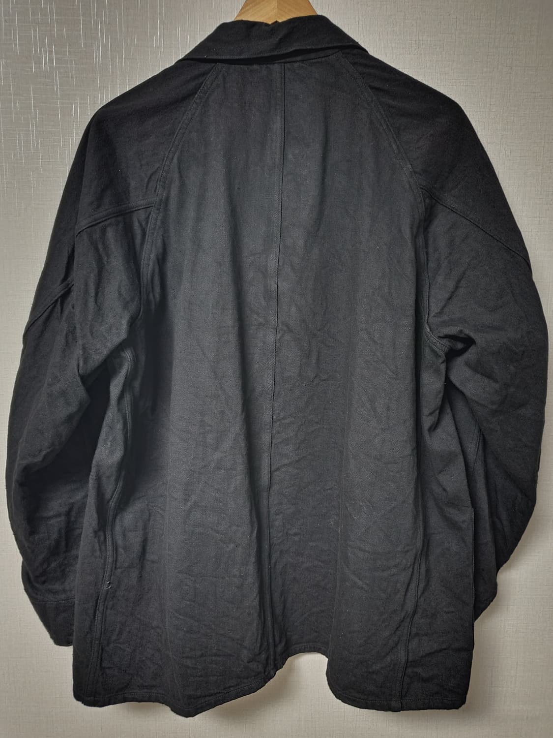 [2] 25SS 코모리 데님 워크 자켓 블랙 새제품 팝니다 상품이미지2