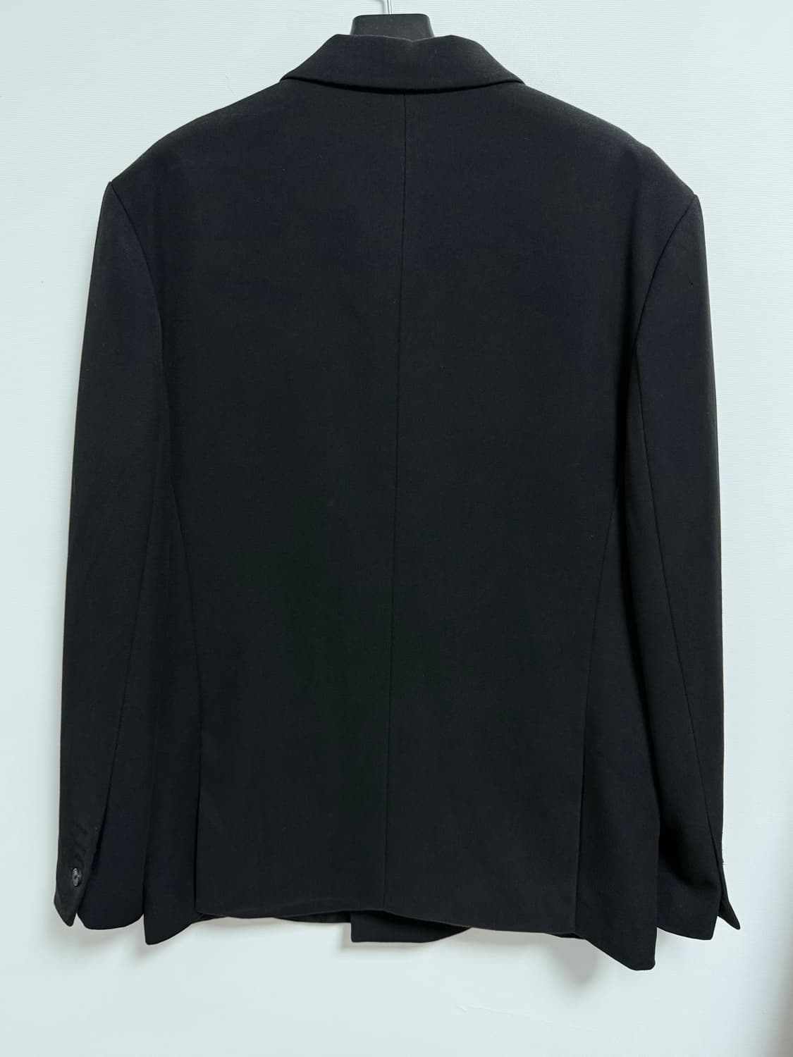 블랙 더블 버튼 블레이저(오버핏) 상품이미지5