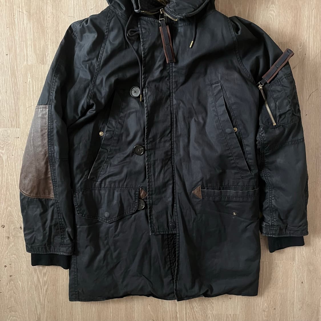 Kai-aakmann N-3B rabbit fur parka 상품이미지3