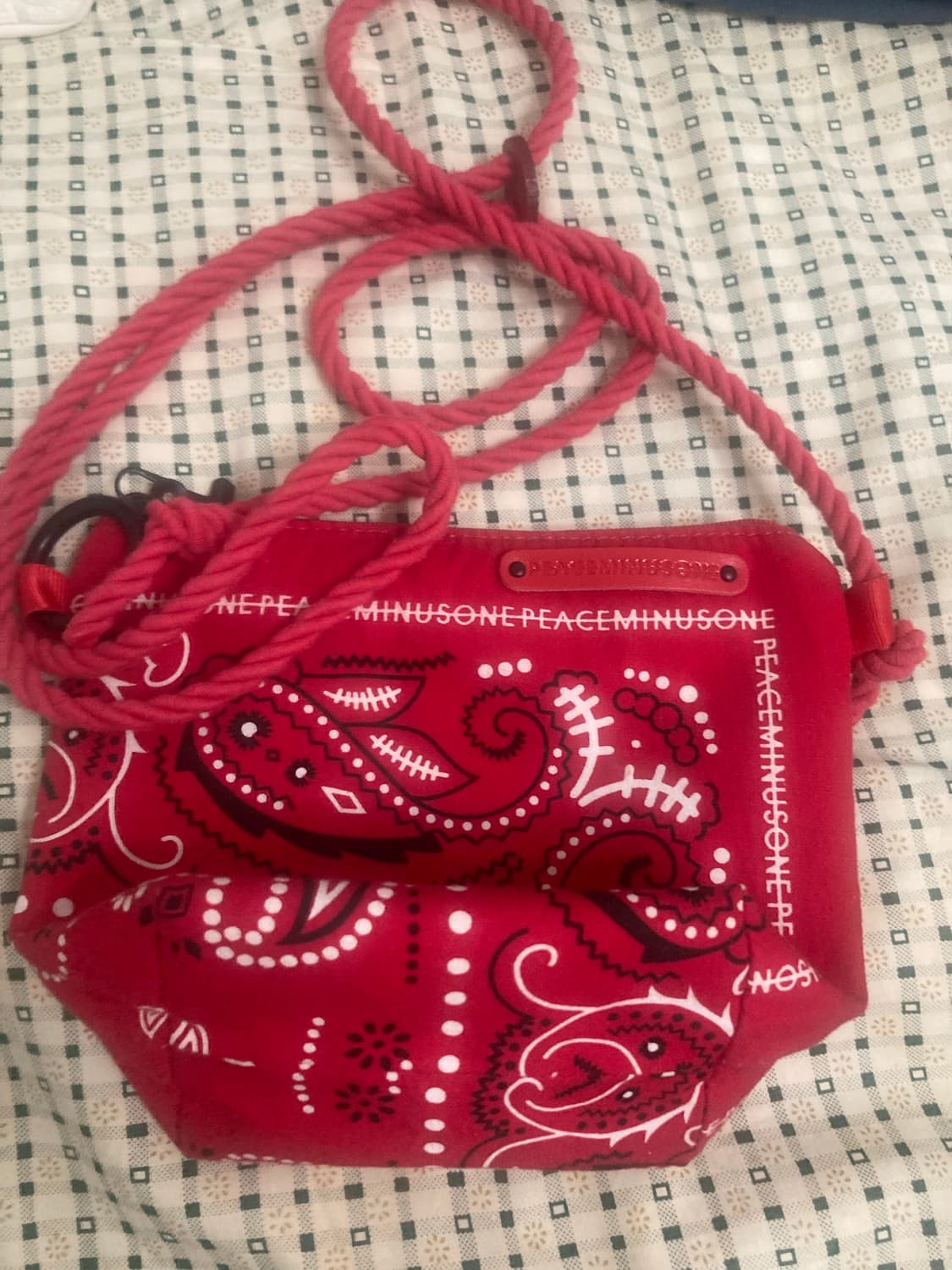 피스마이너스원 반다나 파우치팔아요 상품이미지1