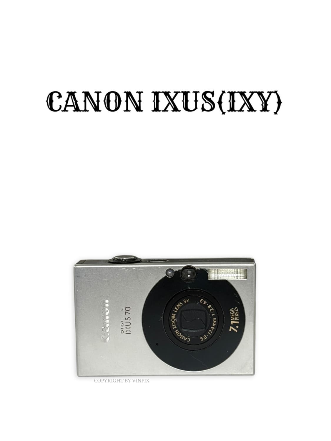 캐논 익서스 70(ixus 70) 디지털 카메라 디카 상품이미지1