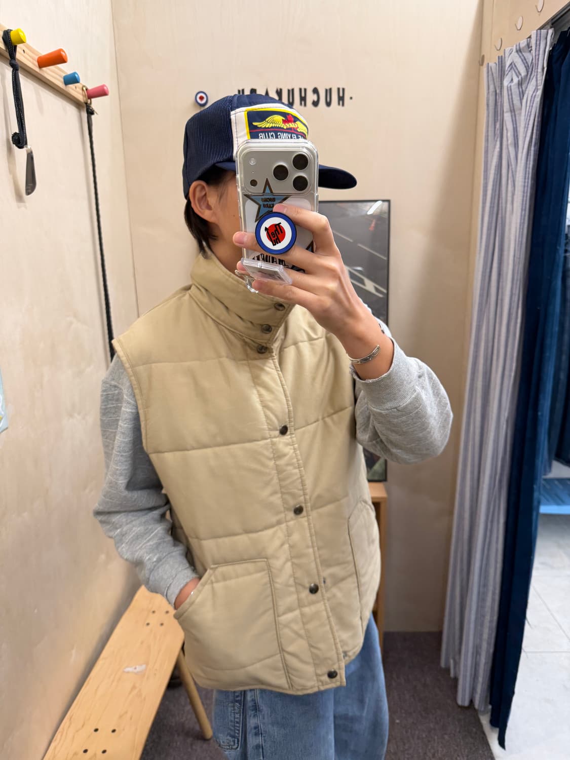 vtg high-neck vest  상품이미지10