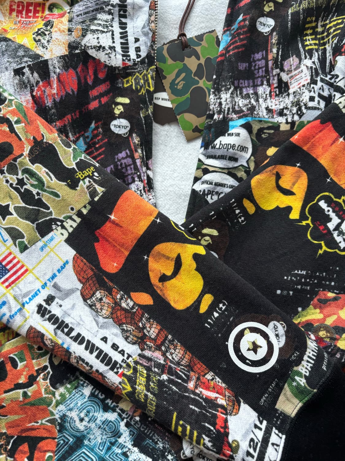 BAPE® LEGACY 후드집업 상품이미지3