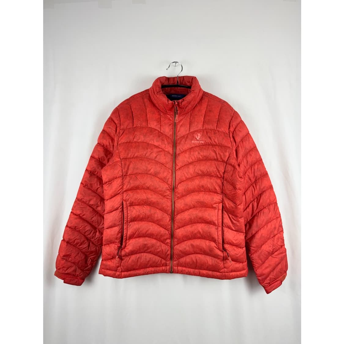 (100) 블랙야크 구스다운 경량패딩 오렌지 상품이미지2