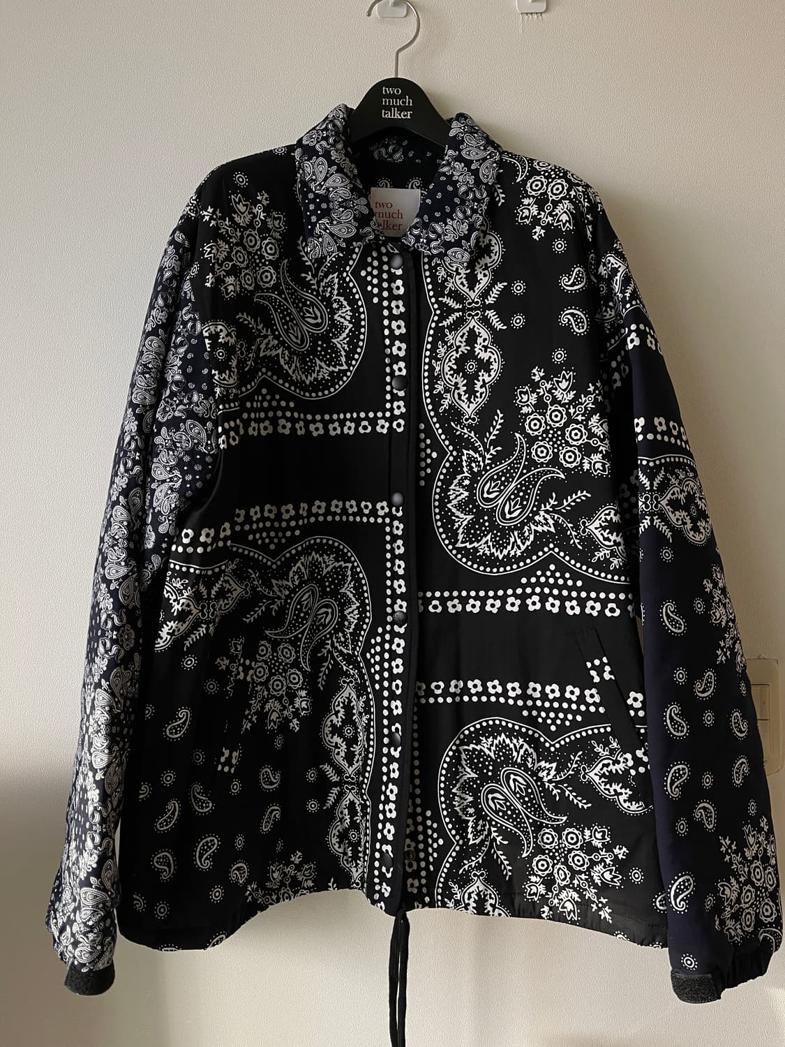 김나영  two much talker 투머치토커 페이즐리 패딩 점퍼 상품이미지5