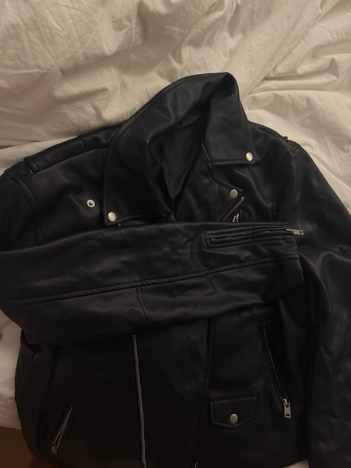 라이더 가죽 자켓 상품이미지3