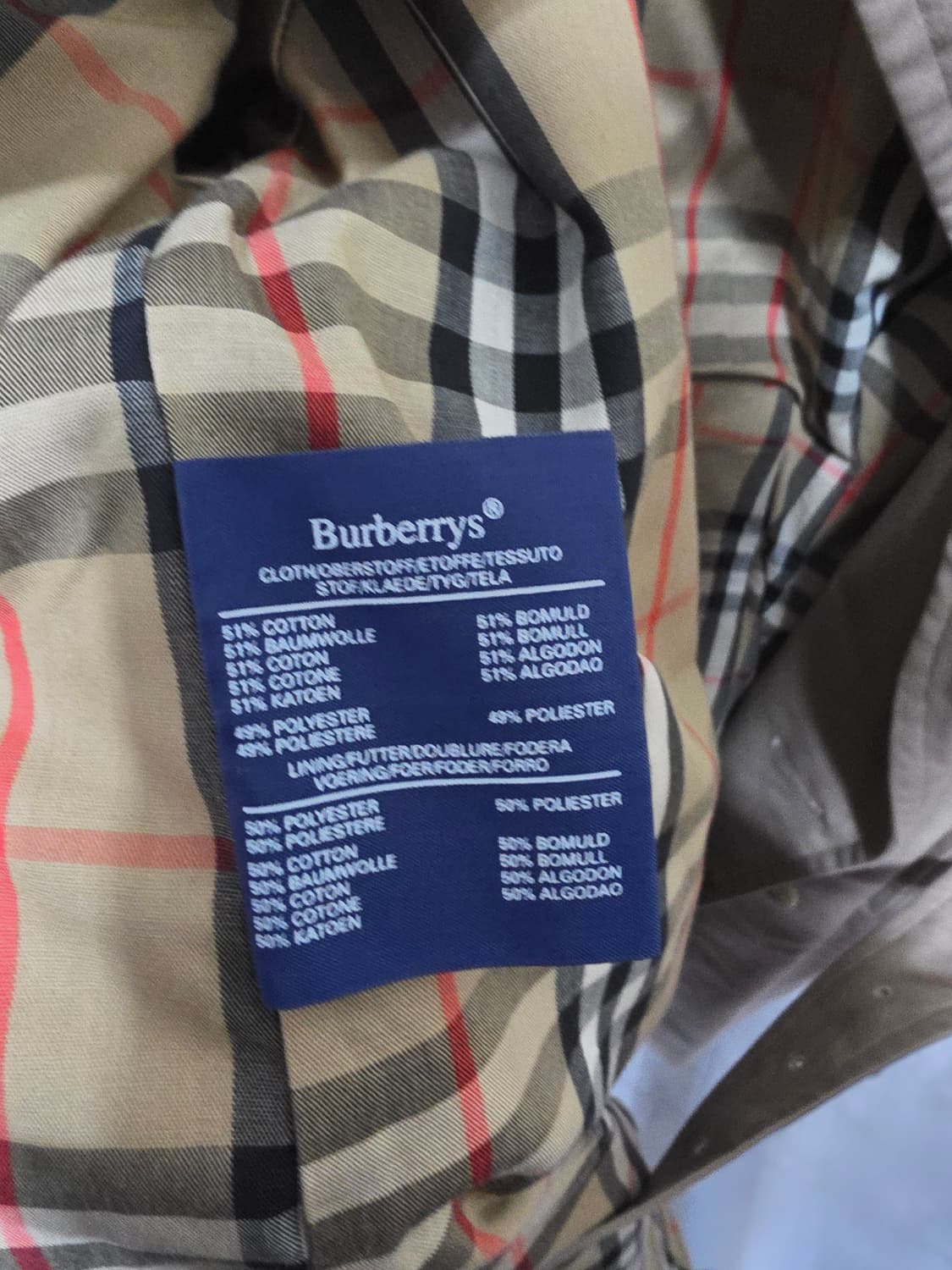 버버리 더블 트렌치코트 상품이미지5