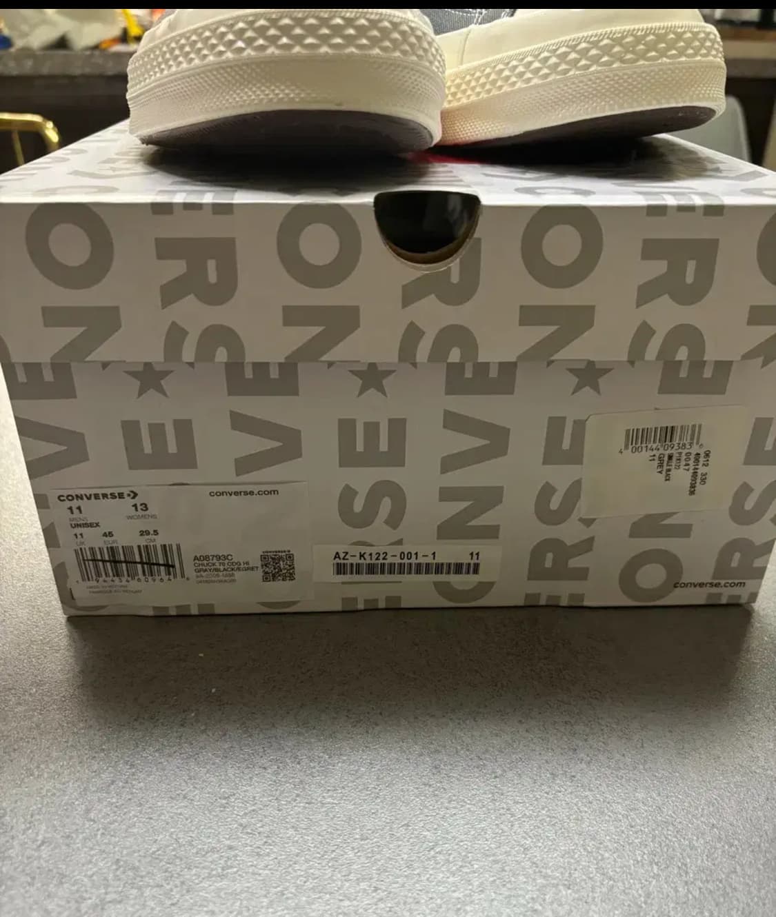 [45] 꼼데가르송 척테일러 하이 그레이 상품이미지3