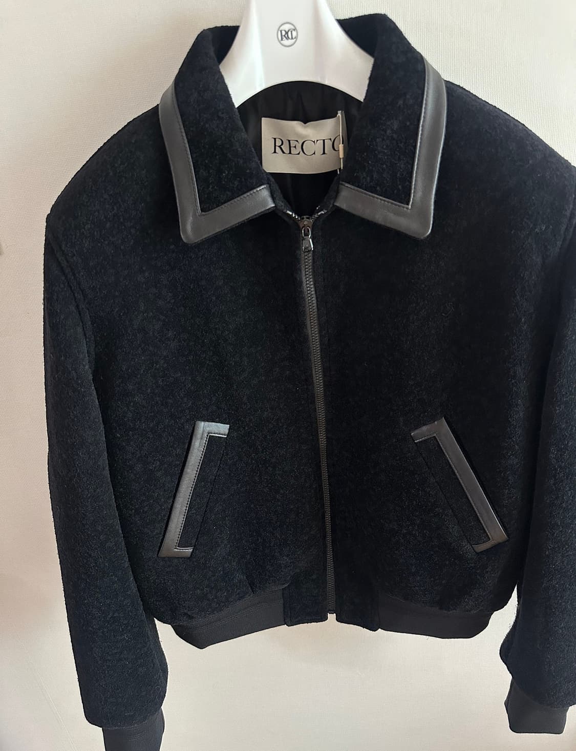 렉토 콘트라스트 파이핑 자켓 L 새것 상품이미지2