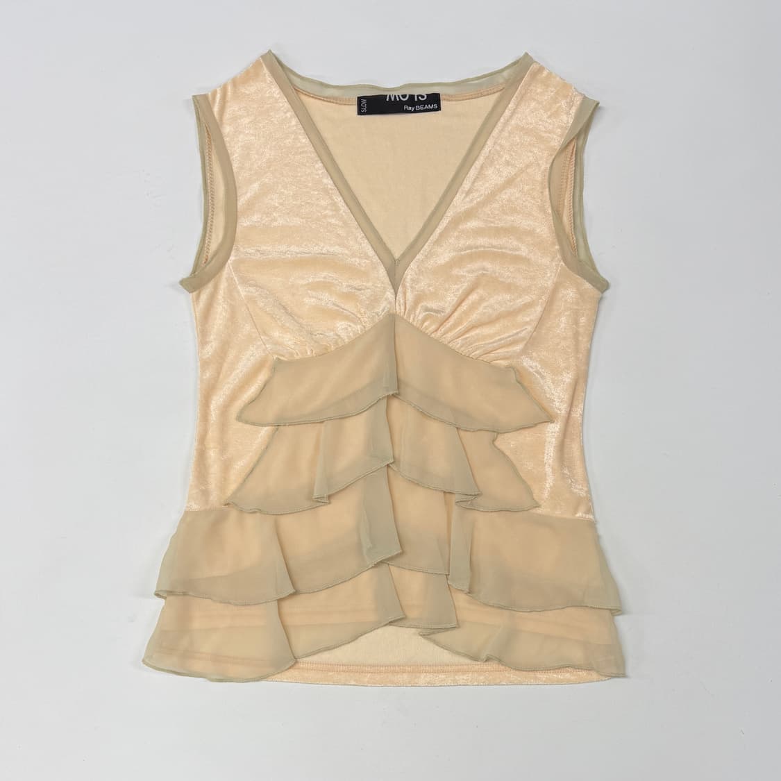 Ray Beams velour sleeveless 상품이미지2