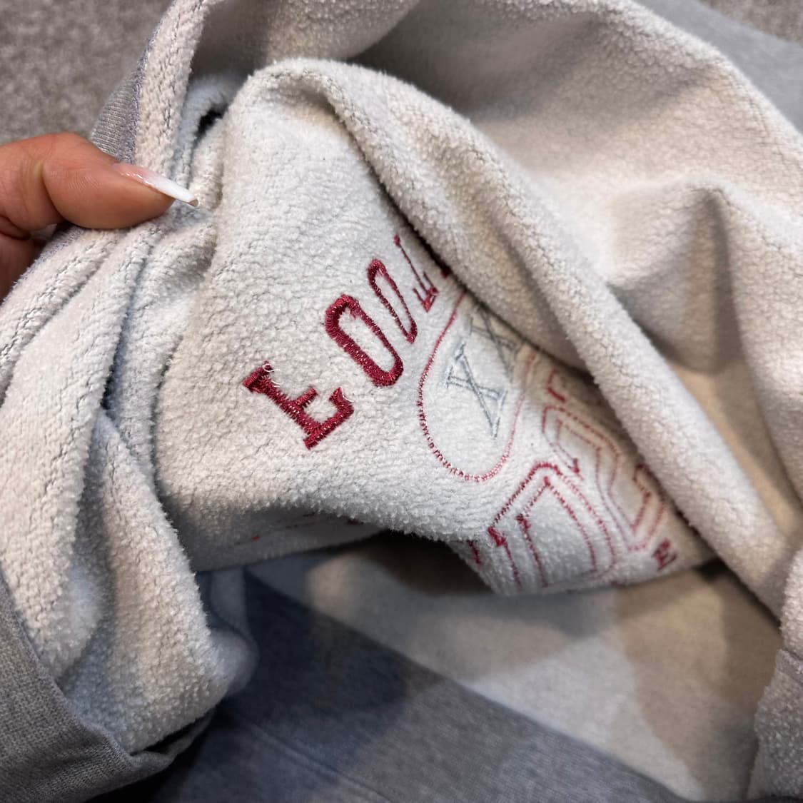 리복Xnfl  그레이 워싱턴 레드스킨 크루넥 스웻셔츠L 상품이미지5