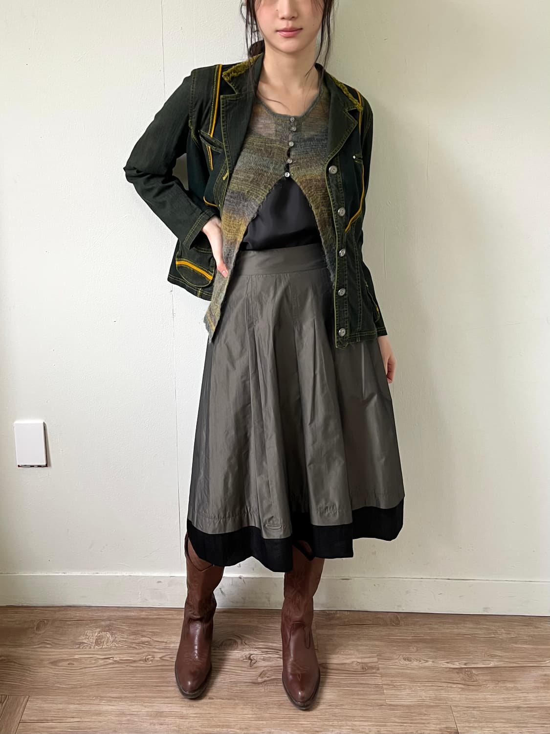 칸사이 야마모토 데님 자켓 상품이미지6