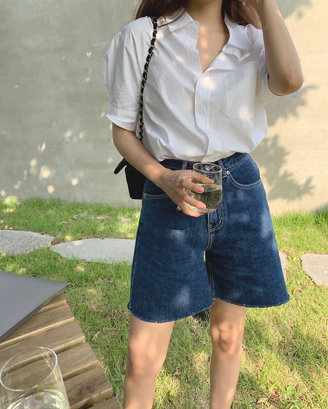 새상품) 메이비베이비 bless 셔츠 화이트 dearest 디어리스트 상품이미지2