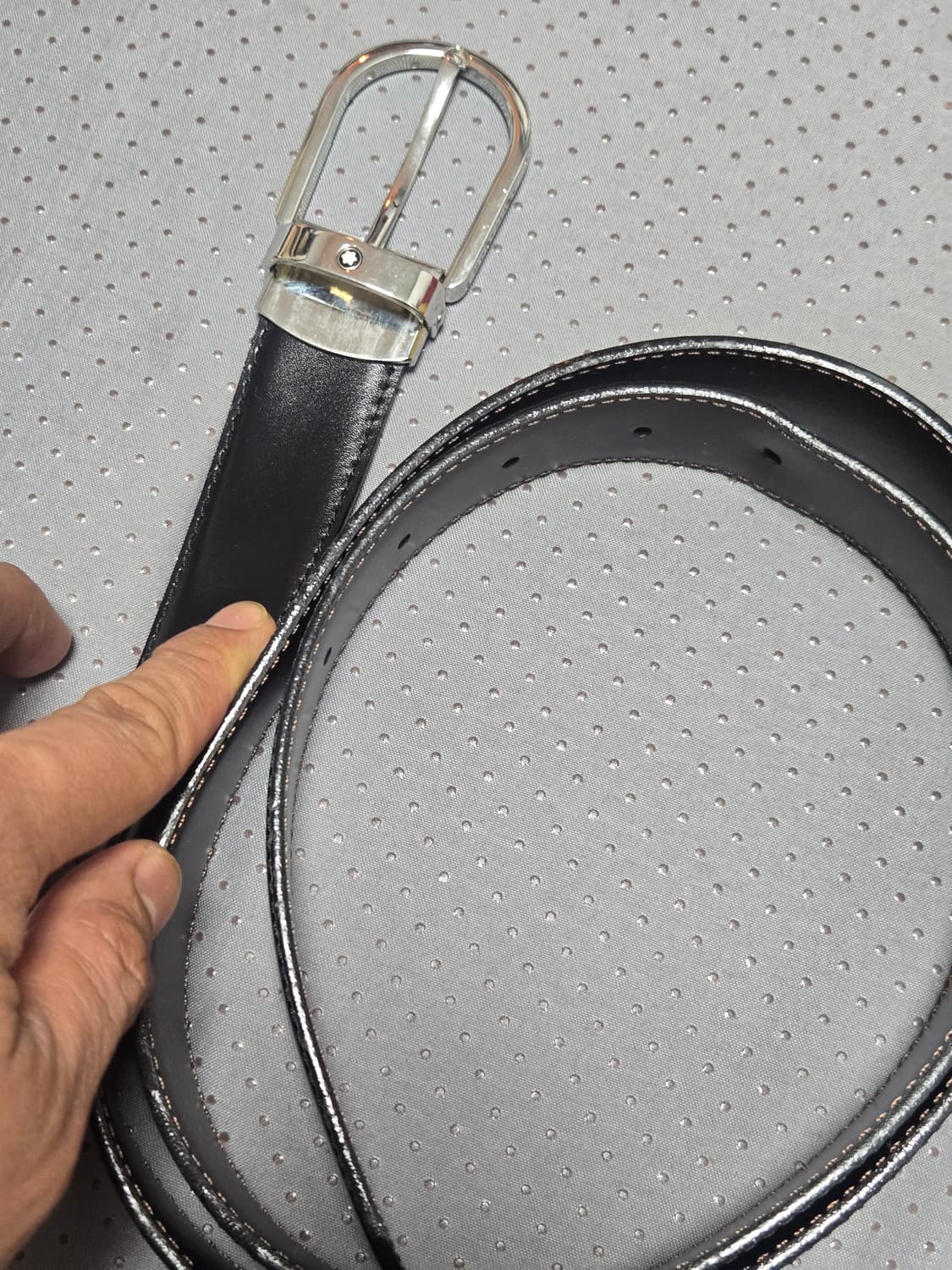 Montblanc 남성 벨트 정품 38-41 사이즈 상품이미지1