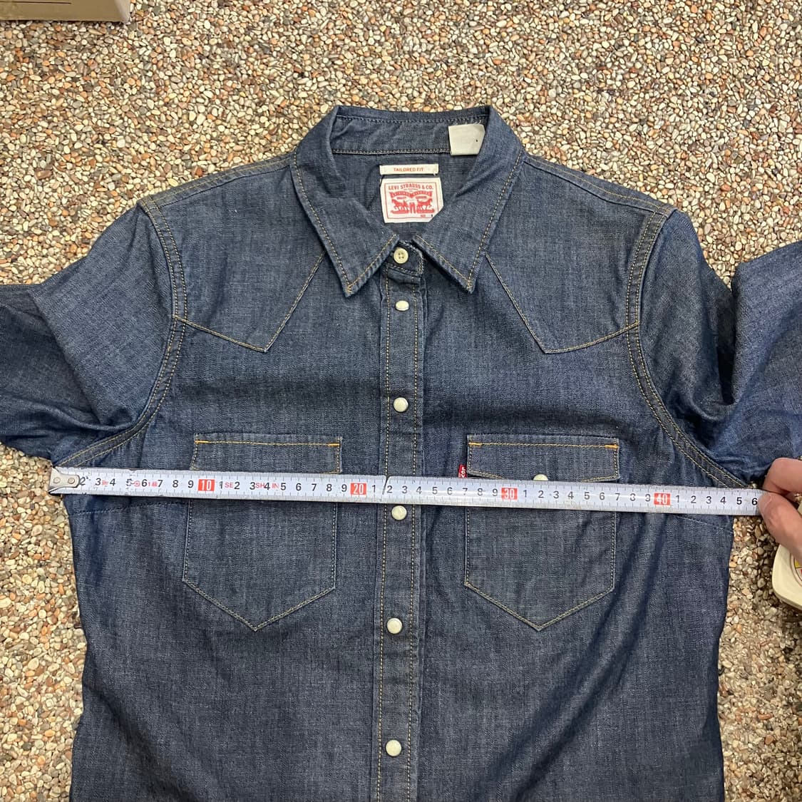257 리바이스 데님 청셔츠 상품이미지5