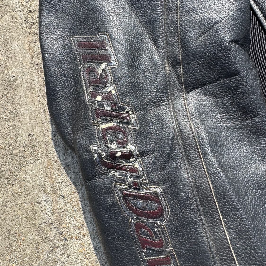 [M~L] 할리데이비슨 싱글 라이더 가죽 자켓 상품이미지7