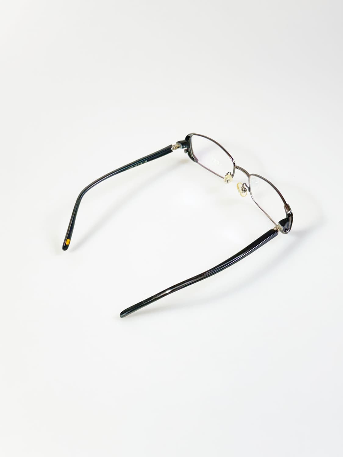 LUXURY OCCHIALI 건메탈 슬림 스퀘어 빈티지 안경 상품이미지4