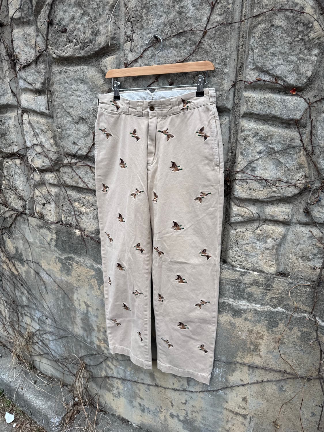 폴로 랄프로렌 빈티지 청둥오리 자수 치노 팬츠 30/30 상품이미지3