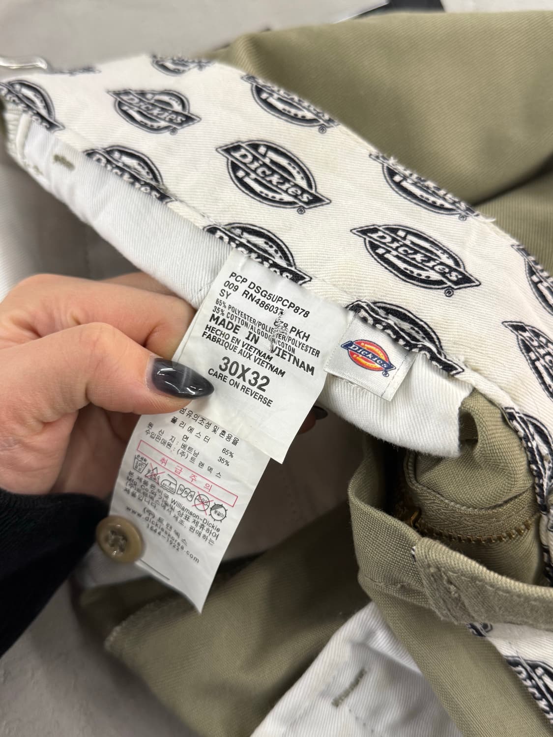 Dickies 디키즈 롤업 치노 팬츠 30X32 상품이미지5