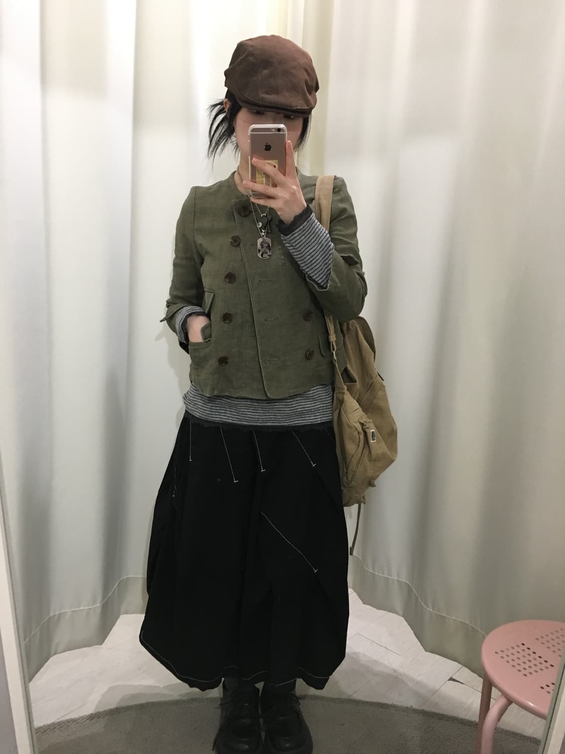 Double-Breasted Linen Jacket 상품이미지6