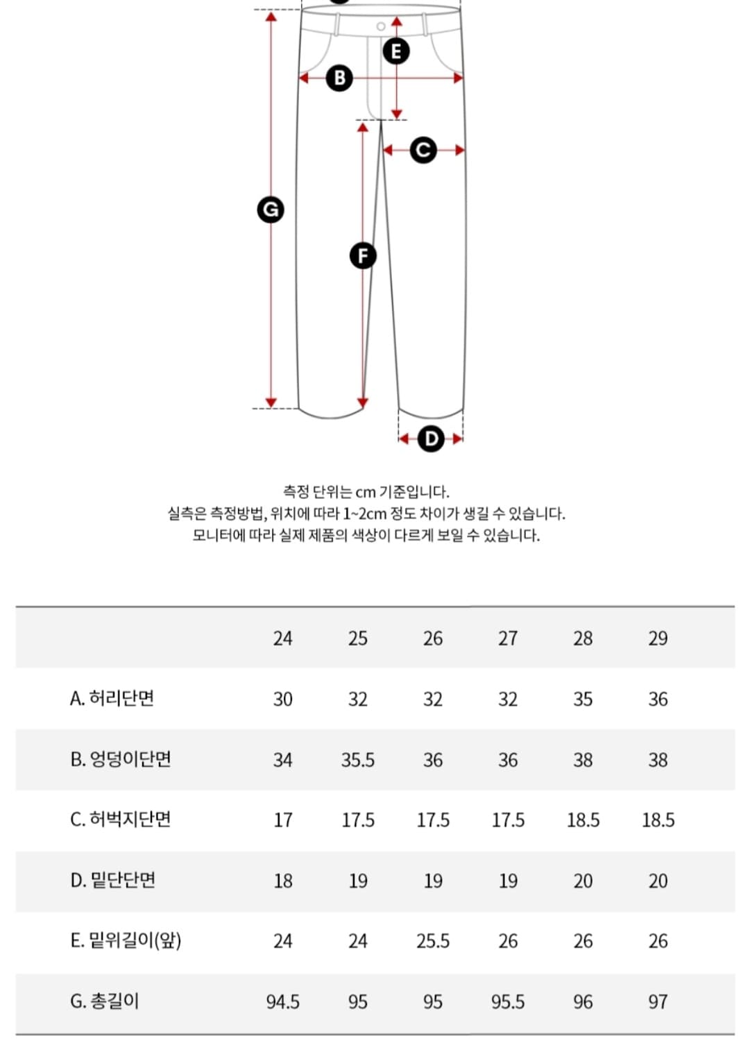 캐빈클라인 블랙 하이라이즈 바디슬림 부츠핏 앵클 데님 상품이미지3