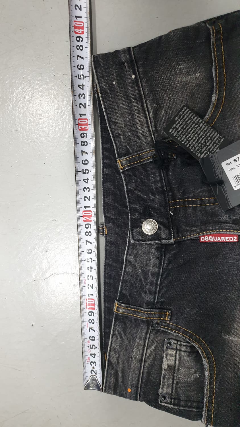 새것 디스퀘어드2 남성 데미지 워싱 청바지 46 상품이미지7