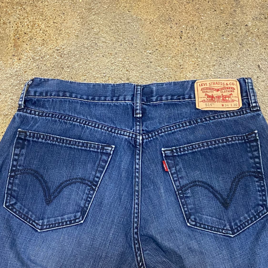 USA 빈티지 리바이스 514 슬림 스트레이트 청바지 상품이미지5