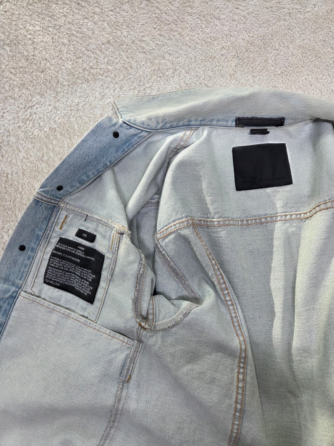 Alexander Wang Daze  denim  jacket 상품이미지5