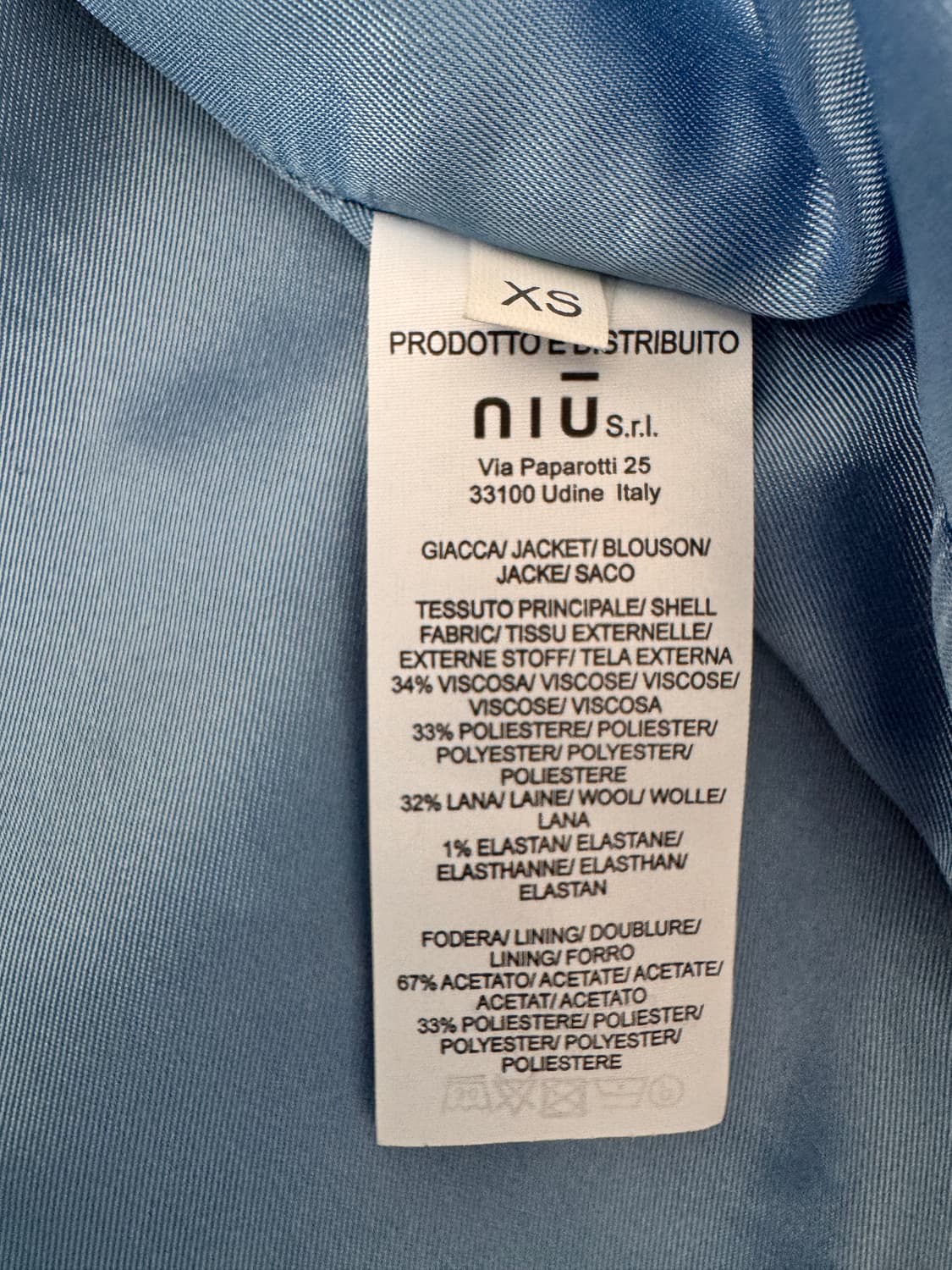 새상품 컨디션 봄 niu 체크 블레이저 XS(44,55사이즈 가능) 상품이미지2