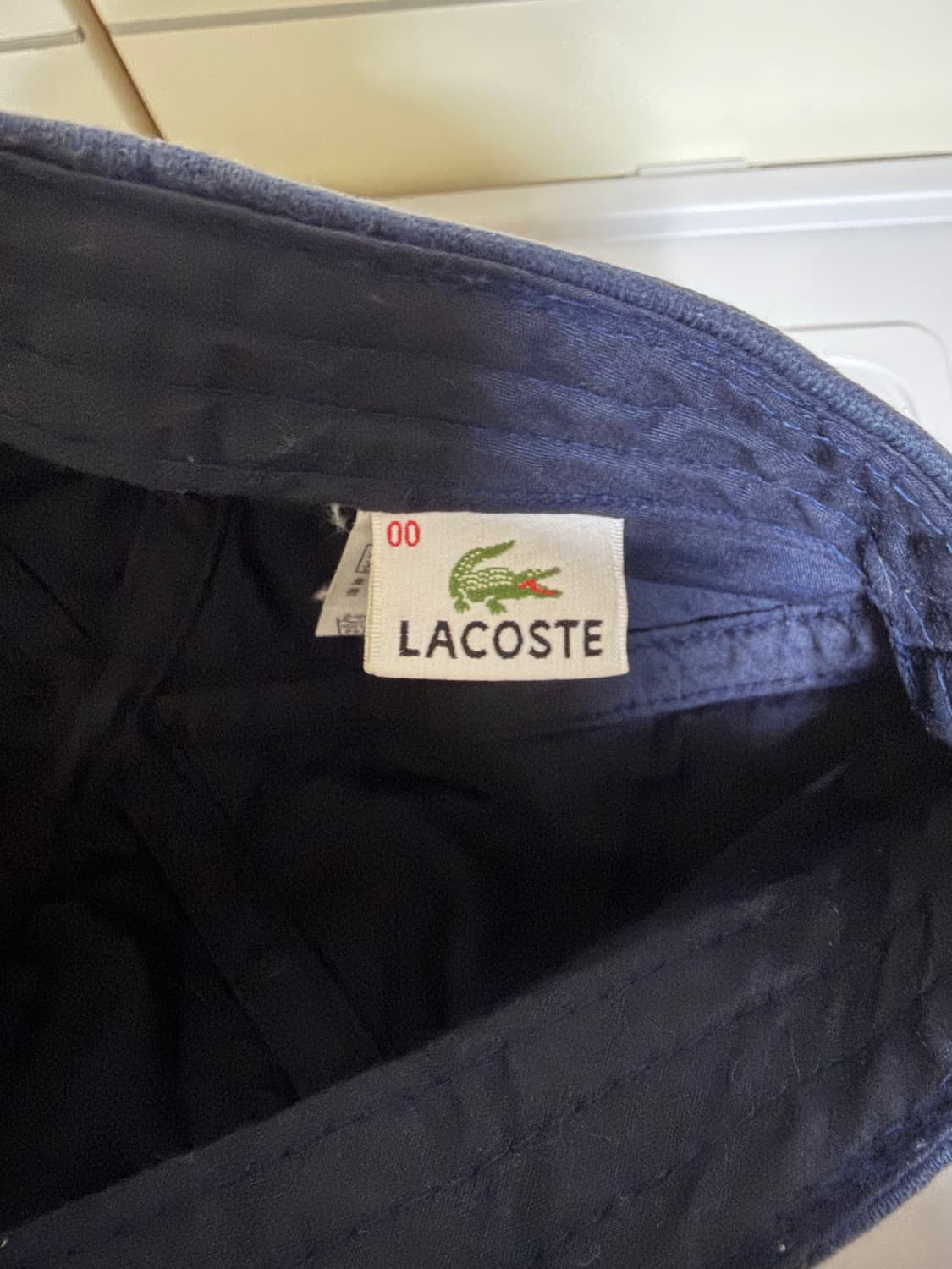 빈티지 라코스테 헌팅캡 상품이미지2