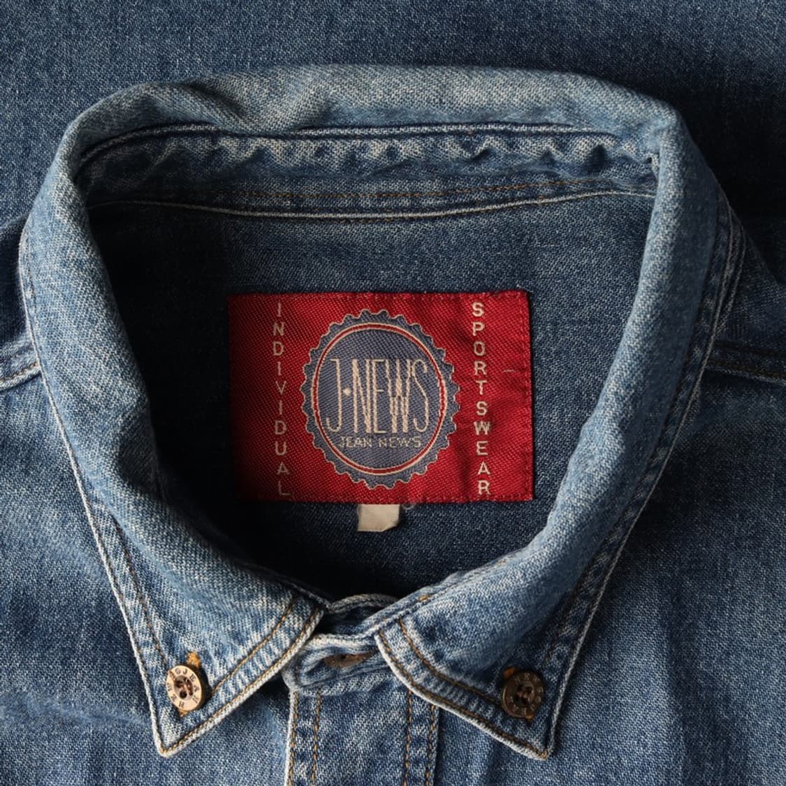 J NEWS 빈티지 데님셔츠 XL 상품이미지5