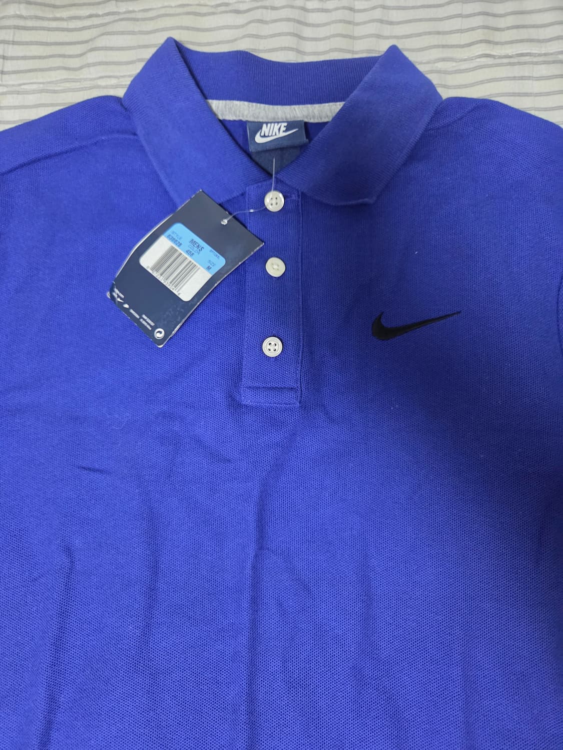 나이키 새상품 블루 pk티 상품이미지2