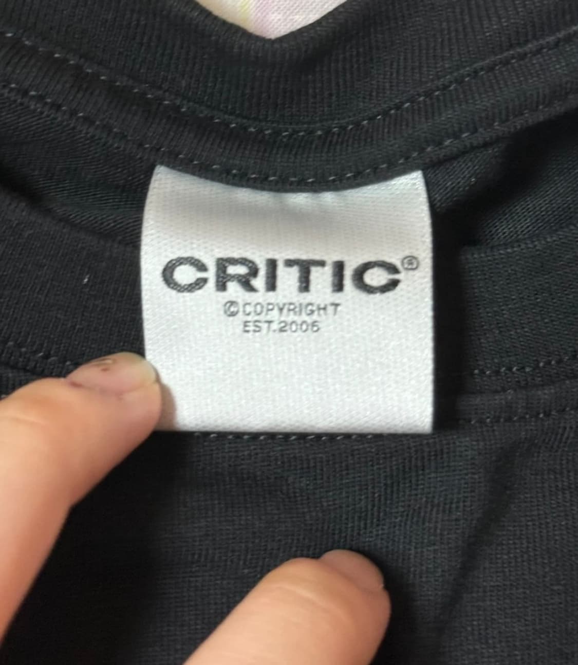 critic 반팔 상품이미지2