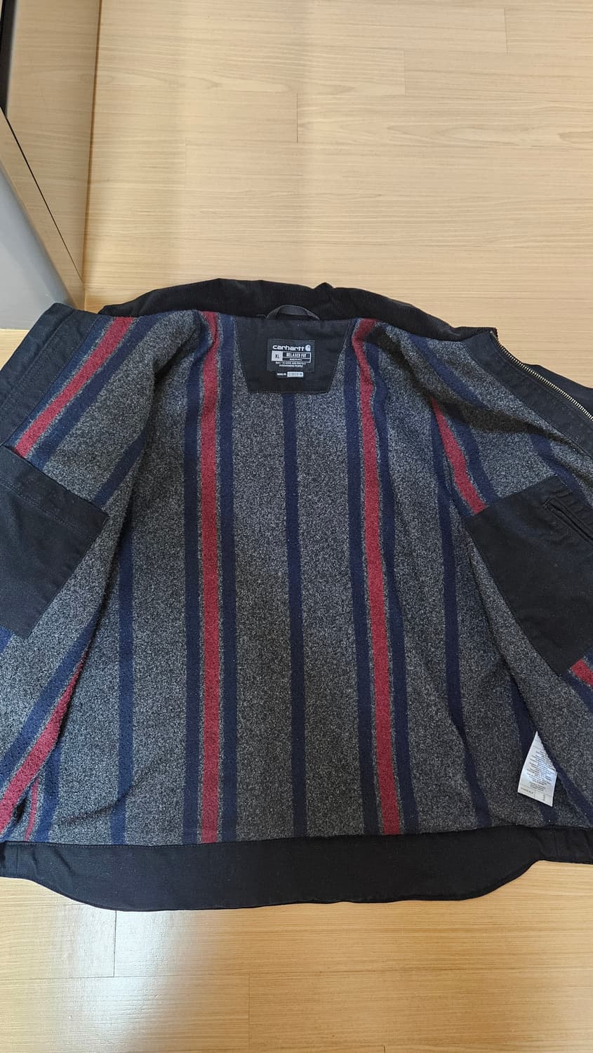 칼하트 디트로이트 자켓 블랙 XL US현행 상품이미지5