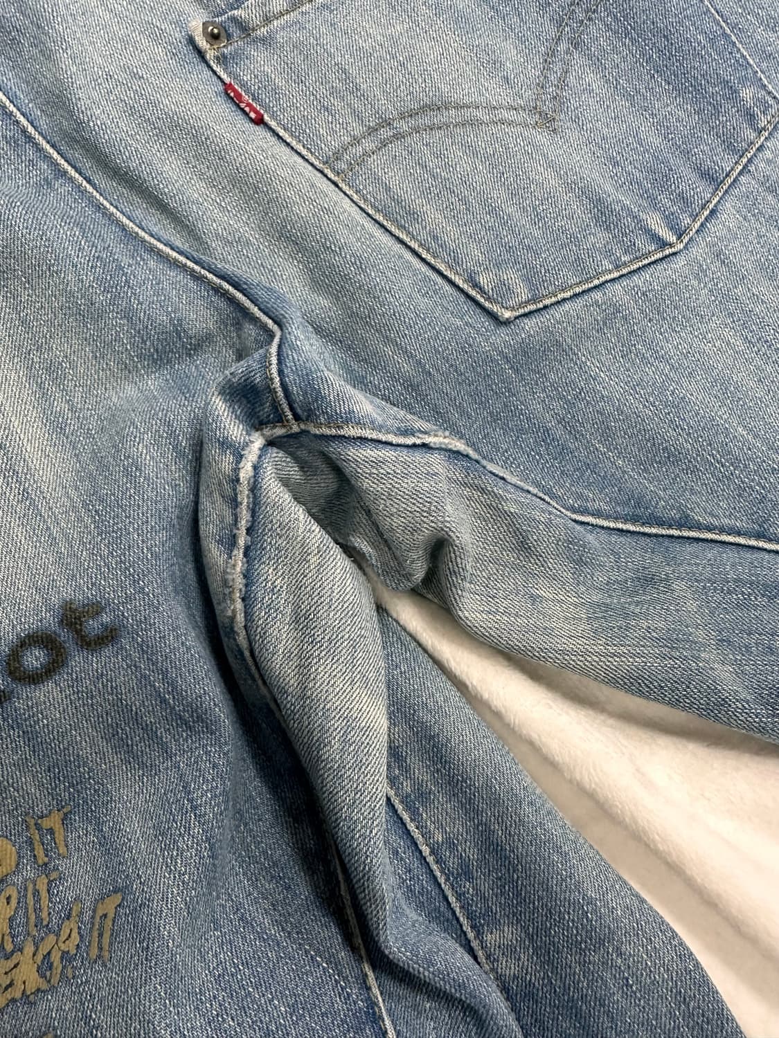 (33)00s 리바이스 기무라타쿠야 엔지니어드진 루즈핏 상품이미지3