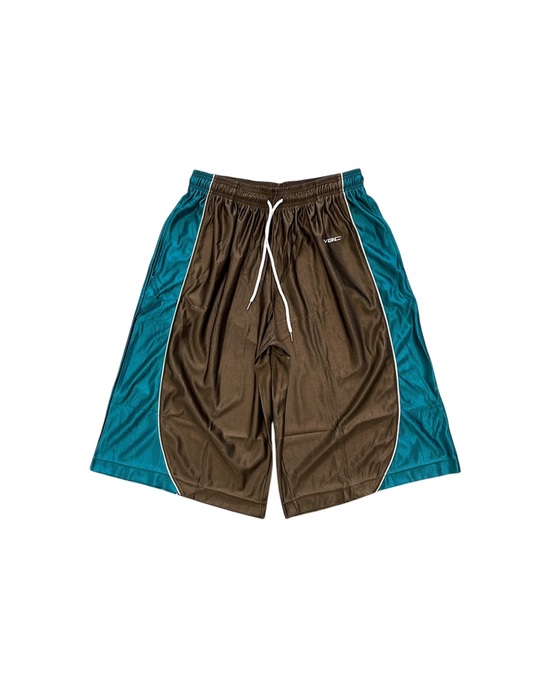 빈센트 보일리-샤틀랭 배기 볼 쇼츠 브라운 & 틸 상품이미지4