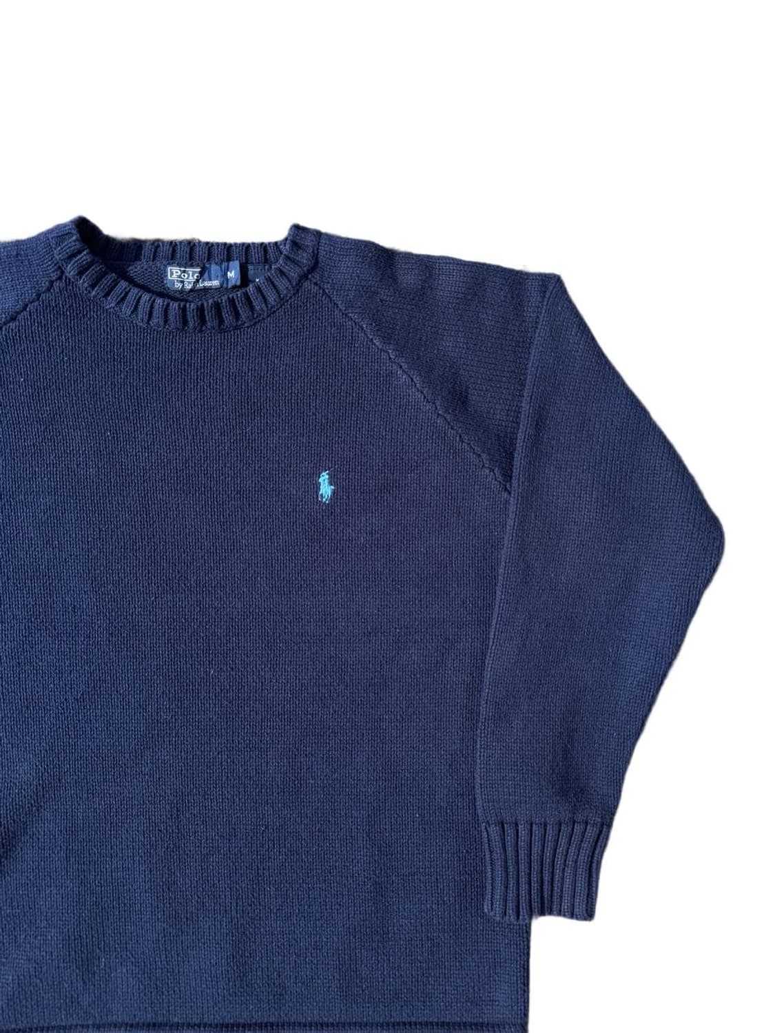 PRL round neck cotton sweater 상품이미지3